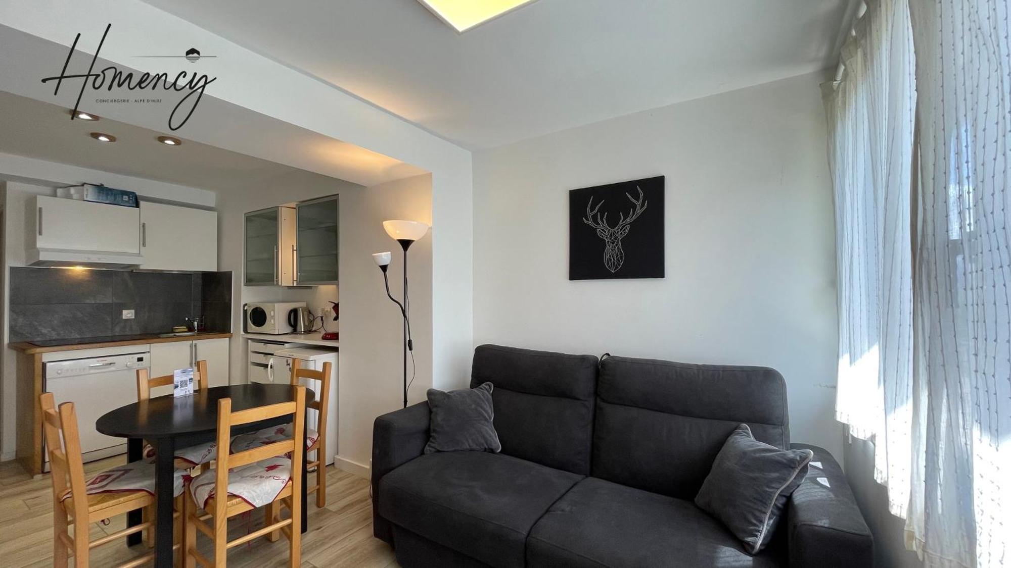 Homency - Residence Menandiere R1 Alpe d'Huez Exteriör bild